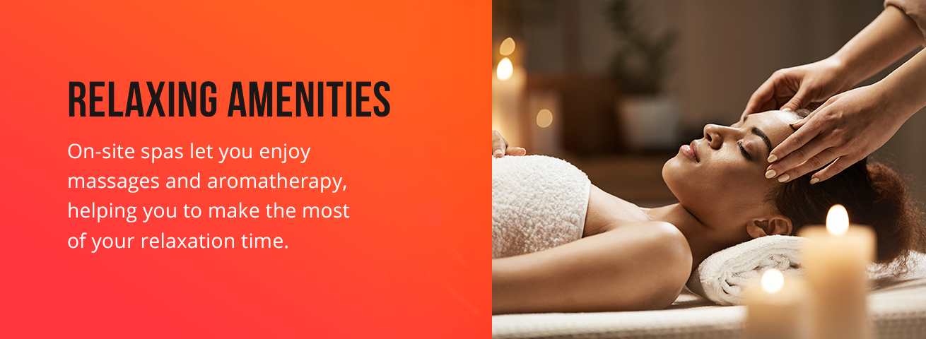 relaxing amenities