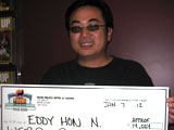 Eddy N. - Winner at Tachi Palace