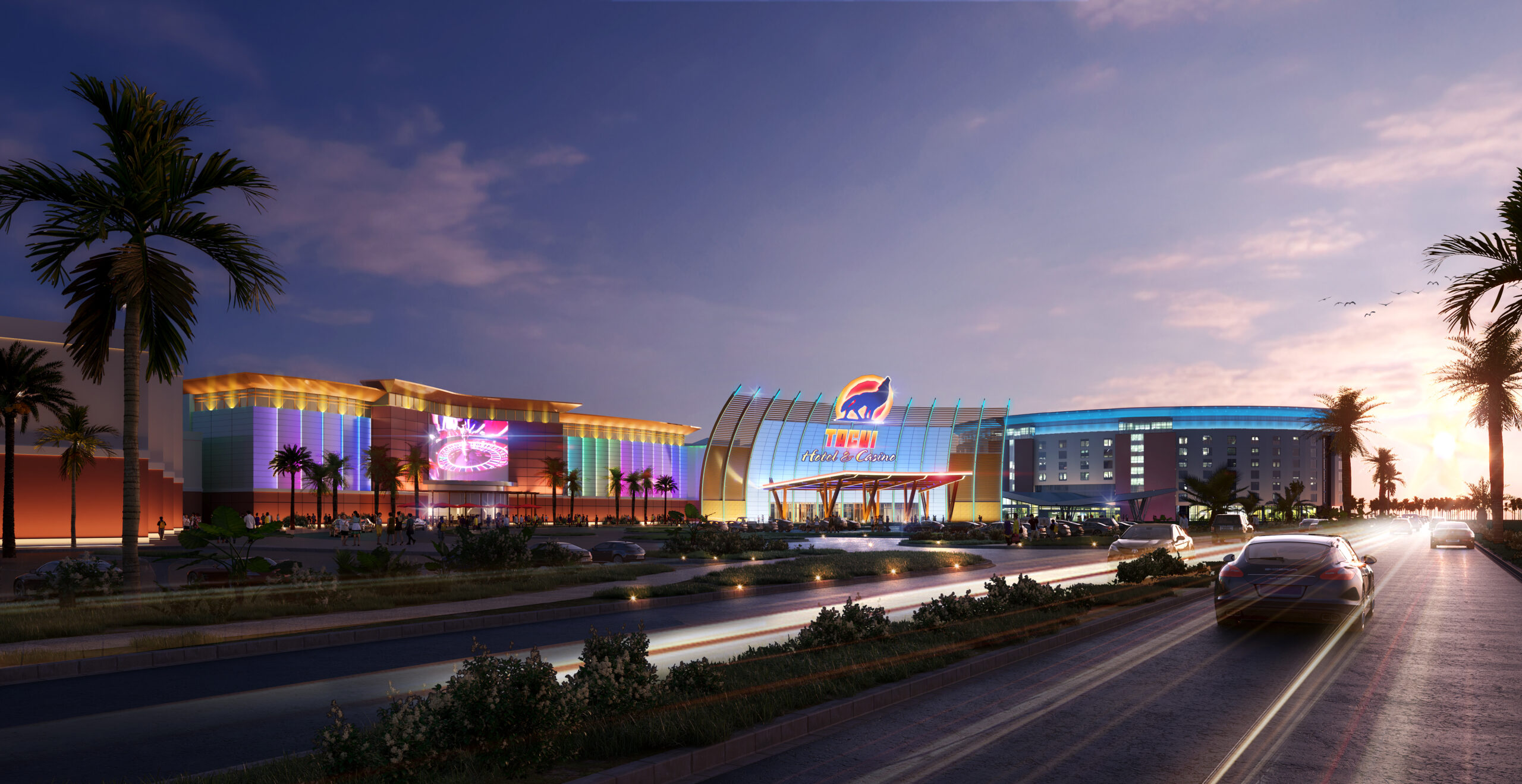 Exterior view of Tachi Palace Casino Resort