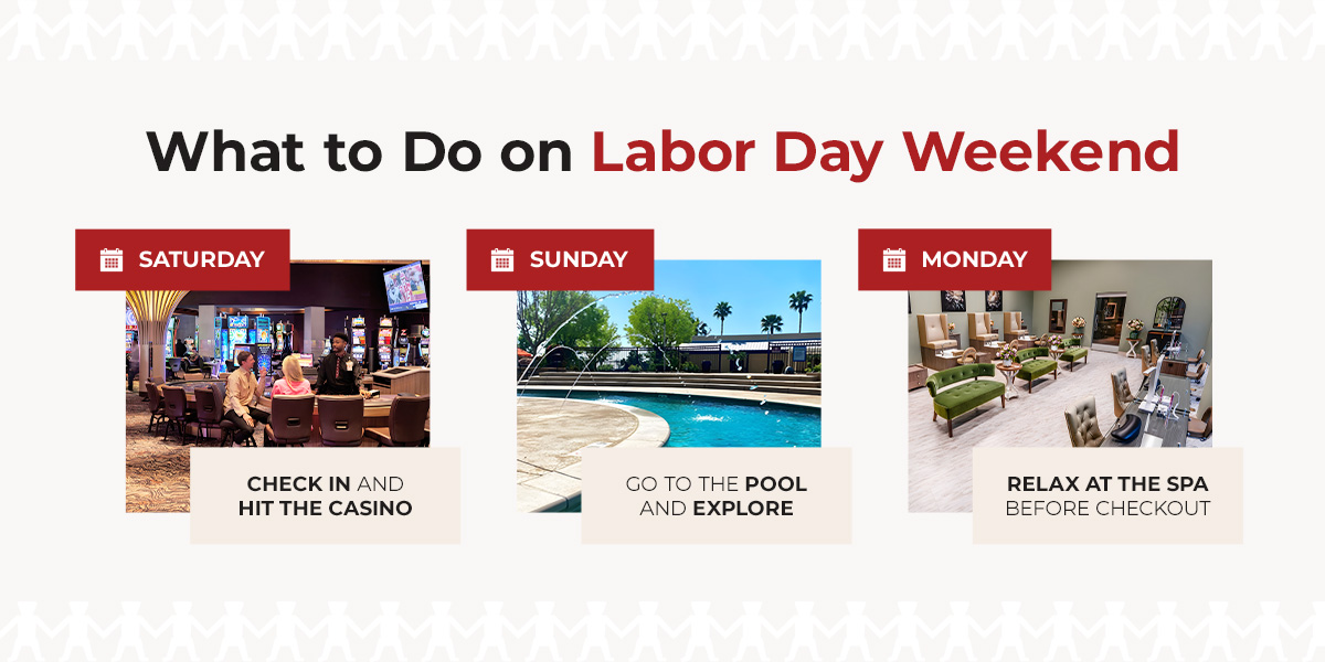 Ideas of what to do on Labor Day Weekend.